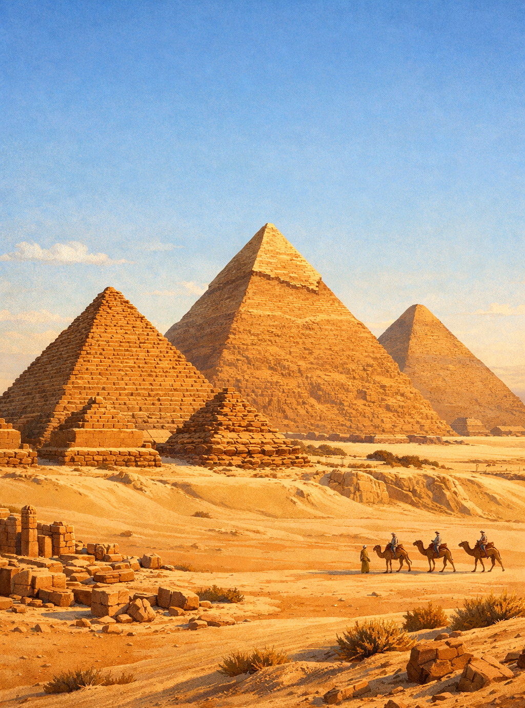 Die Pyramiden von Gizeh