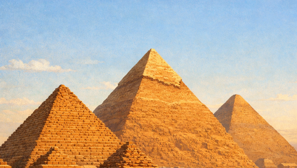 Die Pyramiden von Gizeh